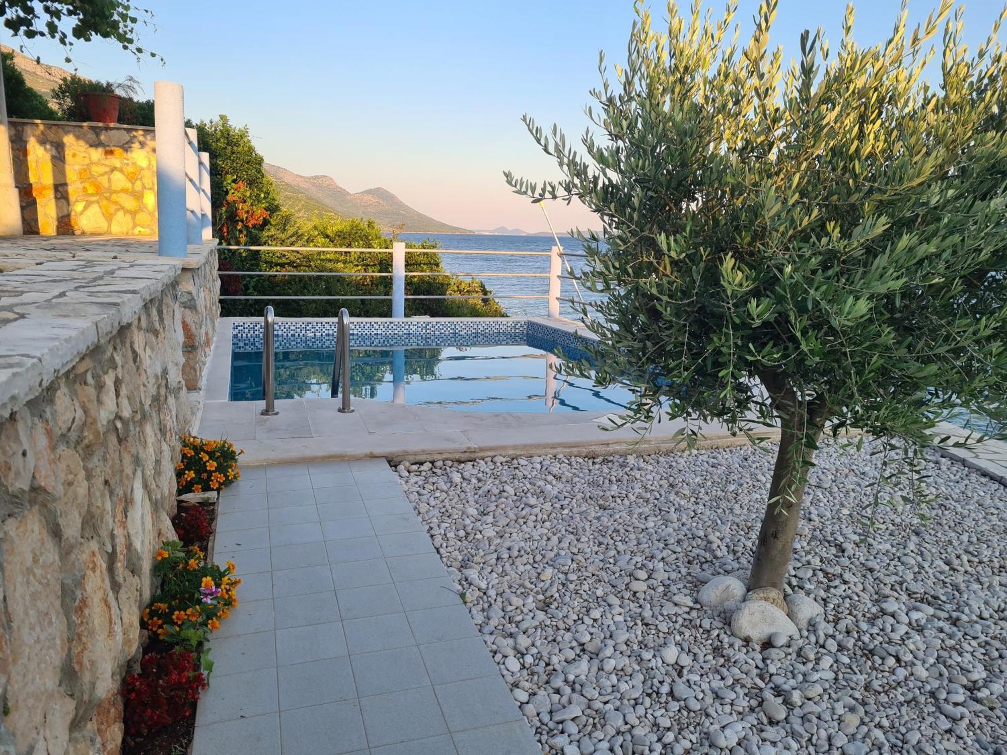 Villa Sea Oasis Ratac Слано Экстерьер фото